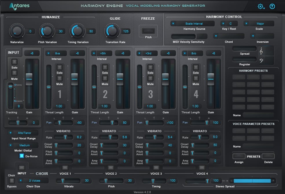 图片[9]-11个人声效果器插件套装 Antares AVOX Bundle v4.3.0 Win （包含Harmony Engine Mic Mod ARTICULATOR ASPIRE CHOIR DUO MUTATOR PUNCH SYBIL EROSAT WARM）-251编曲网