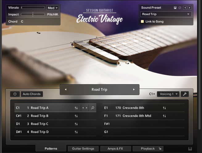 Native Instruments Session Guitarist Electric Vintage 节奏自动伴奏电吉他-251编曲网
