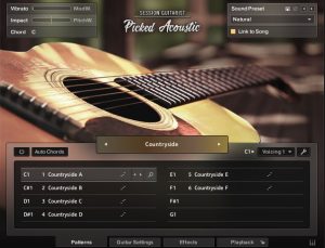 原声民谣木吉他 Native Instruments Session Guitarist Picked Acoustic v1.1.0-251编曲网