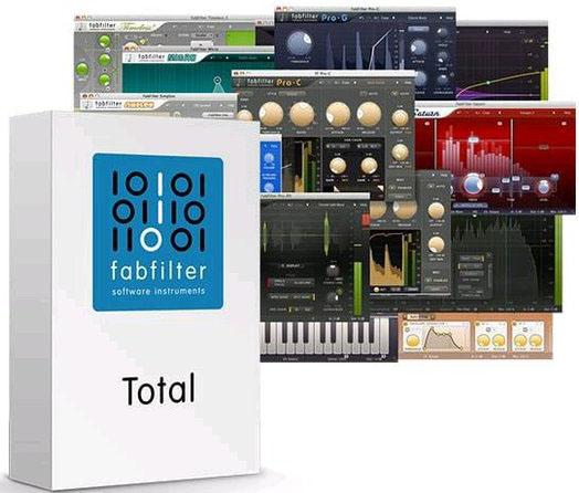 肥波混音插件套装 FabFilter Total Bundle v2025.2 Mac MORiA （包含Fab Filter Micro One Pro-C Pro-DS Pro-G Pro-L Pro-MB Pro-Q 3 Pro-R Saturn 1 Saturn 2 Simplon Timeless Twin Volcano）-251编曲网