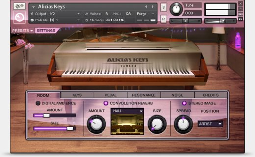 Native Instruments Alicias Keys v1.5 雅马哈钢琴-251编曲网