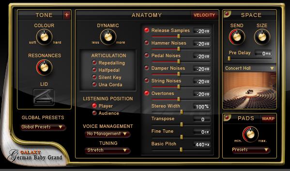 Best Service Galaxy II 施坦威三角钢琴-251编曲网