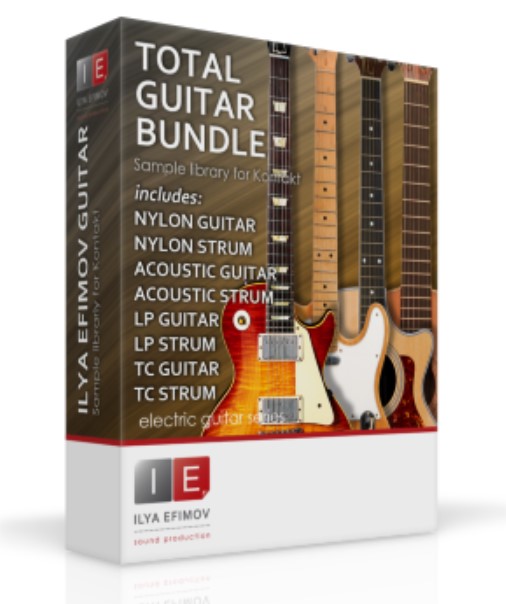 图片[2]-12把吉他贝司音源 完整版合集 Ilya Efimov Guitar And Bass （Acoustic Guitar Strum Nylon Guitar Strum TC Electric Guitar Strum LP Electric Guitar Strum Retro Bass Classic Bass Modern Bass Fretless Bass）-251编曲网