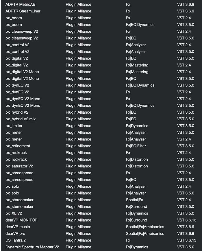 图片[4]-插件联盟105套装捆绑包 Plugin Alliance All Bundle Mac-251编曲网
