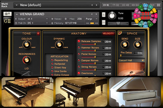 Best Service Galaxy II Pianos 三角钢琴合集-251编曲网