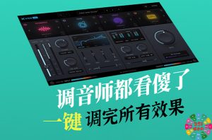 人声综合混音插件 Nuro Audio Xvox Pro v1.0.4 (包括Xvox Pro Comp DS Tone Space)-251编曲网