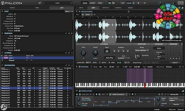 图片[2]-猎鹰合成器主程序 UVI Falcon v3.0.1 R2R Win-251编曲网