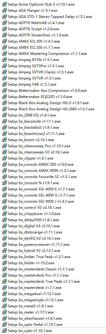图片[2]-插件联盟180多豪华套装 Plugin Alliance Cyber Bundle 2023.12 R2R Win-251编曲网