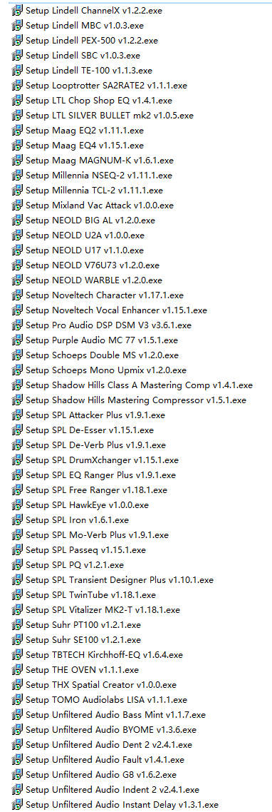 图片[4]-插件联盟180多豪华套装 Plugin Alliance Cyber Bundle 2023.12 R2R Win-251编曲网
