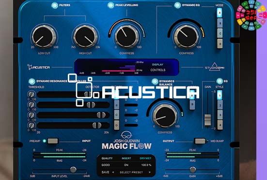 AA通道条插件 Acustica Audio Magic Flow v2024 Win/Mac-251编曲网
