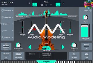 物理建模独奏弦乐 Audio Modeling SWAM Solo String V3 v3.10.0 R2R Win-251编曲网