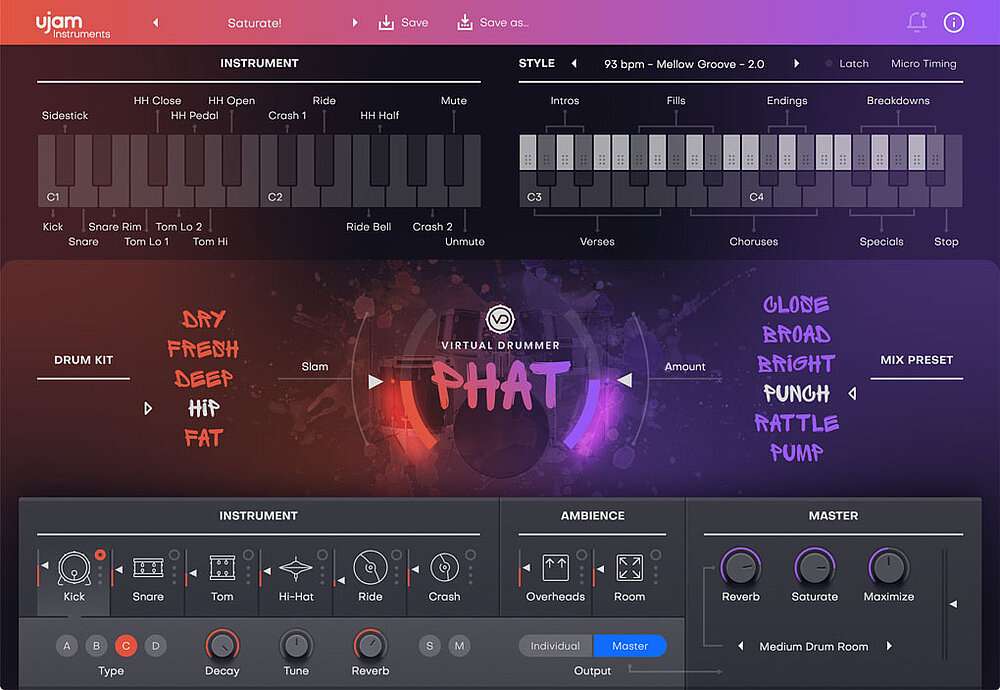 图片[7]-虚拟鼓手合集 uJAM Virtual Drummer v2.1.1 （包含DEEP HEAVY HOT LEGEND BRUTE PHAT SOLID）-251编曲网