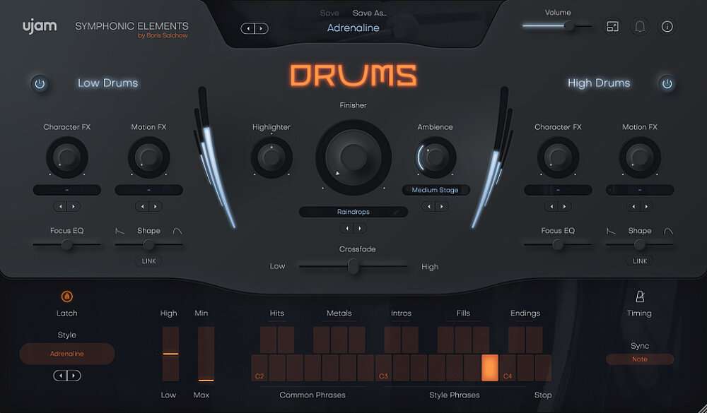 汉斯季默电影鼓音源 uJAM Symphonic Elements DRUMS v1.2.1-251编曲网