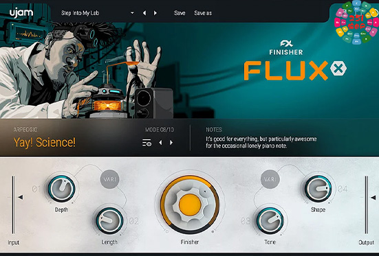 多功能创意效果器 UJAM Finisher FLUXX v1.4.0 R2R Win-251编曲网