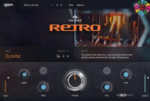 复古多重效果链插件 uJAM Finisher RETRO v1.2.0-251编曲网