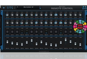 蓝猫虚拟控制面板插件 Blue Cats Audio Remote Control v3.1 Articstorm Win-251编曲网