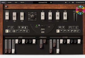 虚拟风琴音源插件 IK Multimedia Hammond B-3X v1.3.5-251编曲网