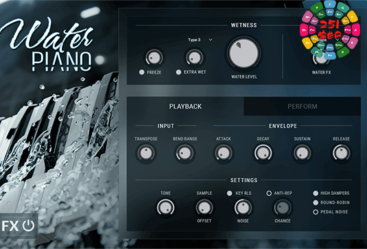 电影氛围钢琴 Impact Soundworks Water Piano Kontakt-251编曲网