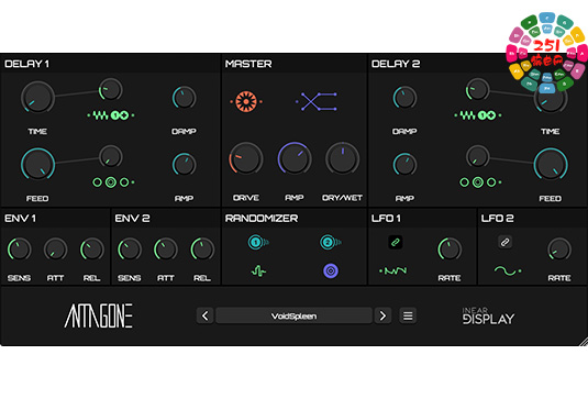 双延迟插件 Inear Display Antagone v1.3.0-251编曲网