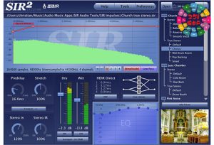 卷积混响软件-SIR Audio Tools SIR2 v2.4.12d R2R-251编曲网