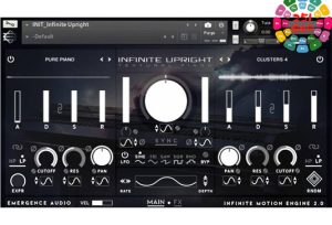 老式鲍德温直立式钢琴 Emergence Audio Infinite Upright v1.0.2-251编曲网
