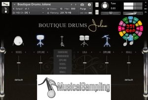 飞天精品鼓音色 Musical Sampling Boutique Drums Jolene-251编曲网
