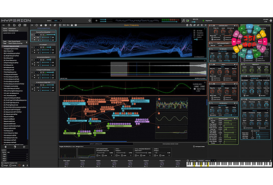 模块化电子合成器 Wavesequencer Hyperion v1.54 TCD Win-251编曲网
