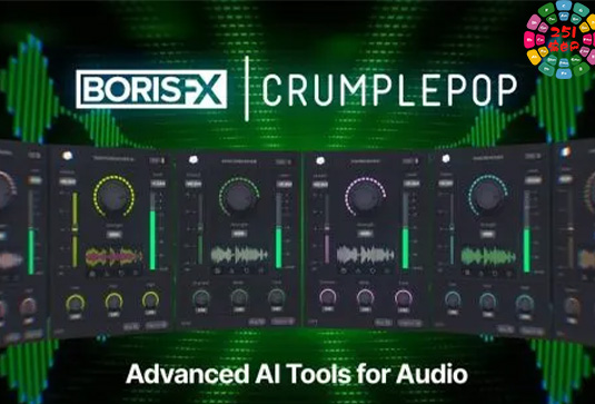AI智能混音插件套装 Boris FX CrumplePop Pro v2025.8-251编曲网