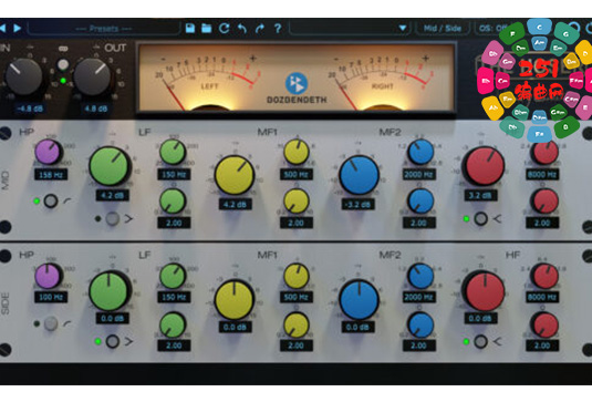 硬件模拟均衡器 Boz Digital Labs The Hoser XT 2 v2.0.8 R2R-251编曲网