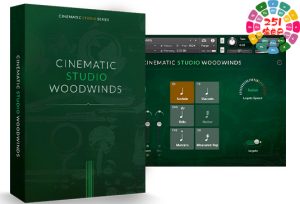 电影工作室木管 Cinematic Studio Series Woodwinds v1.3-251编曲网