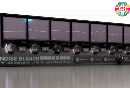 乐器噪音门效果插件 FKFX Audio Noise Bleach v1.5.2-251编曲网
