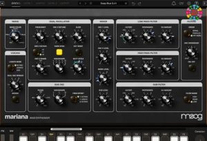 低音合成器 Moog Music Mariana v1.0.2 Win-251编曲网
