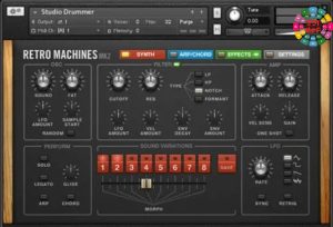 复古键盘合成音色 Native Instruments Retro Machines MK2-251编曲网