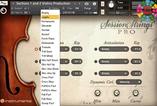 Session Strings Pro 使用教程-251编曲网
