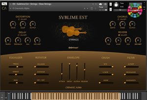 数字合成管弦乐 Cinematic Alpha Svblime Est-251编曲网