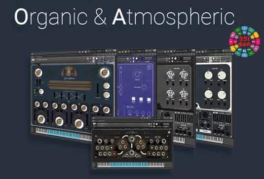 电影有机音景氛围音色 FluidShell Design Organic & Atmospheric Bundle-251编曲网