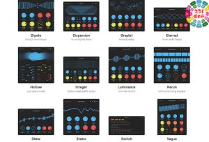 创意混音效果器套装 Sinevibes Desktop Collection v2024.8 MacOS (包含Albedo Blend2 Corrosion2 Dipole2 Dispersion2 Droplet2 Eternal2 Hollow Integer Luminance2 Rerun2 Skew Stator Switch3 Vague Whirl2)-251编曲网