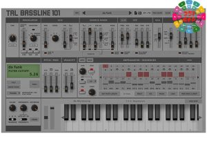 贝司合成器 Togu Audio Line TAL-BassLine-101 v3.9.2 MacOS-MORiA-251编曲网