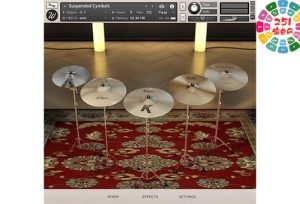 镲片音色 Wavesfactory Suspended Cymbals-251编曲网