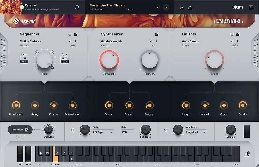 图片[7]-虚拟合成器套装 uJAM uSYNTH Bundle v1.3.2 Win （包括2080 Caramel Core Deluxe Drive Euphoria Fluid Glam Pixel Stranger Turbo-XT）-251编曲网