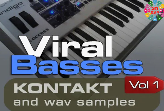 贝斯合成器采样音色 Amazound Samples Viral Basses Vol 1-251编曲网