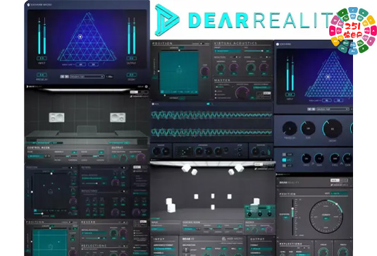 空间音频效果器套装 Dear Reality Plugin Bundle v2024.8 MacOS HCiSO-251编曲网