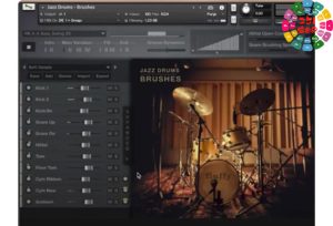 爵士鼓音色库 Fluffy Audio Jazz Drums Brushes-251编曲网