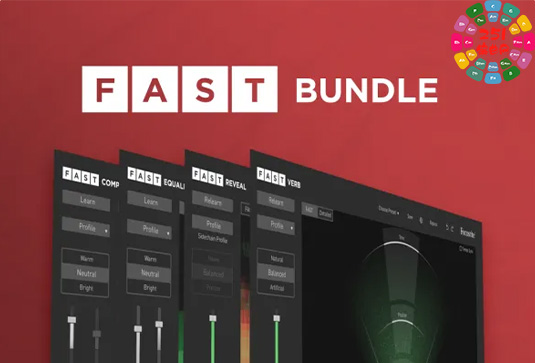 6个快速混音插件合集 Focusrite FAST Bundle v2024.9 R2R Win （包含Balancer Compressor Equaliser Limiter Reveal Verb）-251编曲网
