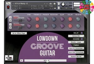 松弛律动电吉他loops音源 In Session Audio Lowdown Groove Guitar and Direct-251编曲网