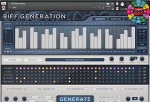 旋律和节奏即兴MIDI音源 In Session Audio Riff Generation 1.5-251编曲网