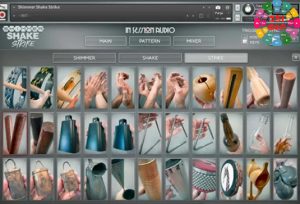 拍手沙锤三角铁等小打击乐 In Session Audio Shimmer Shake Strike v1.1+Expansion-251编曲网