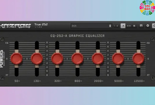 模拟波段图形均衡器 Kazrog True 252 v1.1.3-251编曲网