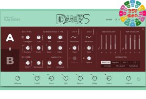电子嘻哈混合键盘人声音色 Native Instruments Duets Library v1.0.0-251编曲网