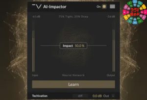 智能动态调整插件 Techivation AI-Impactor v1.0.0 BUBBiX Win-251编曲网